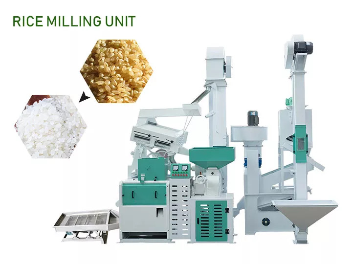 Rice milling machine
